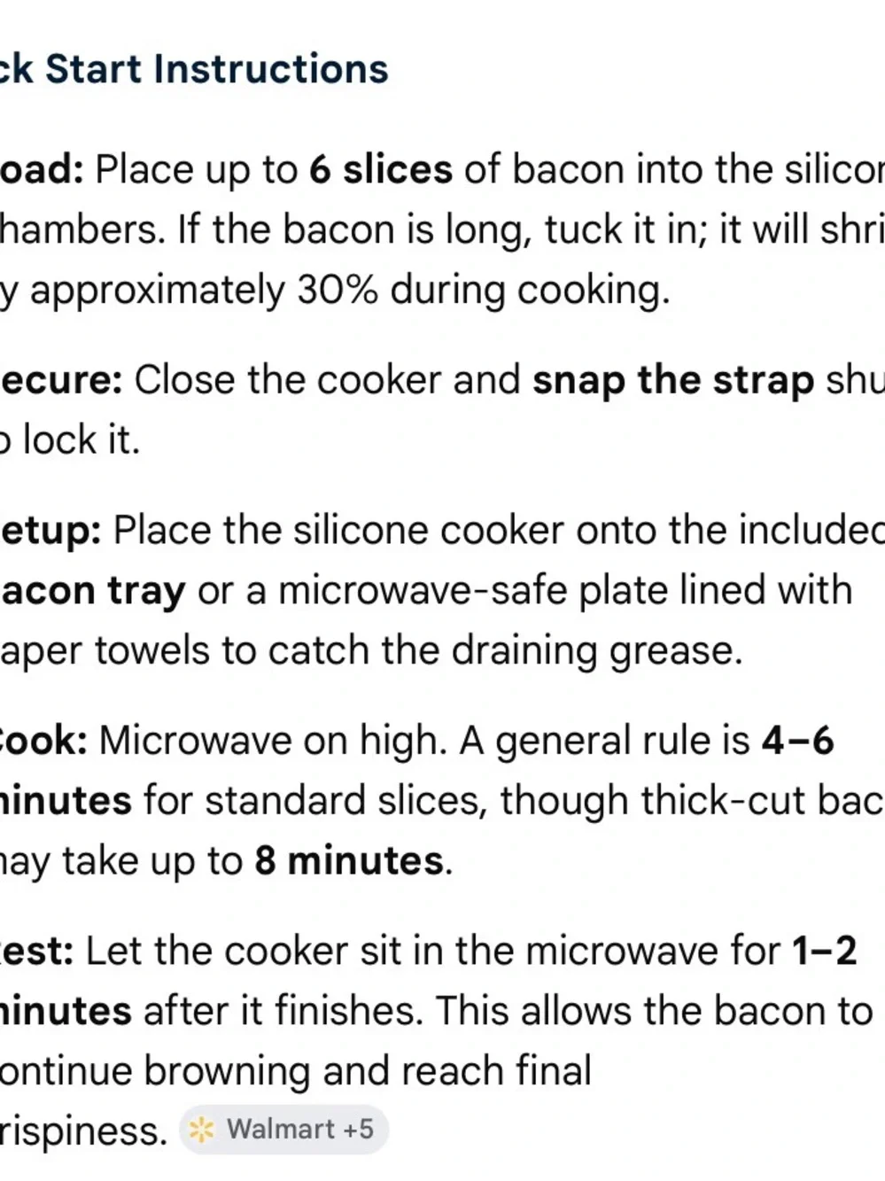 Bad Boy Microwave Bacon Cooker